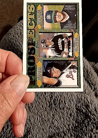 1997 Topps Prospects #490 Brad Seitzer / Bill Mueller / Wes Helms — front