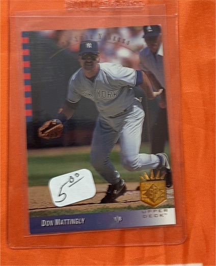1993 Upper Deck SP #265 Don Mattingly — front