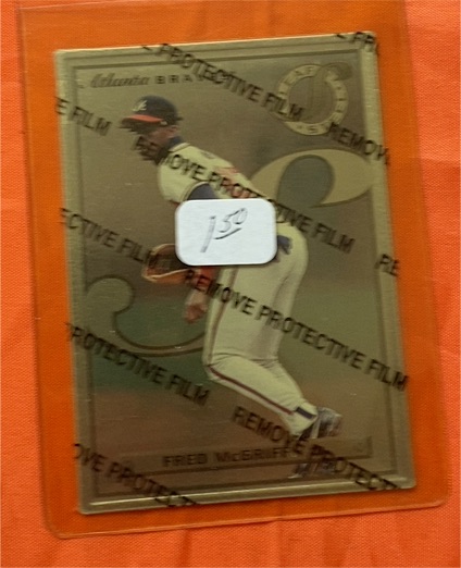 1996 Leaf Preferred Steel #3 Fred McGriff — front
