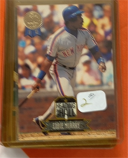 1993 Leaf Heading for the Hall #4 Eddie Murray — front
