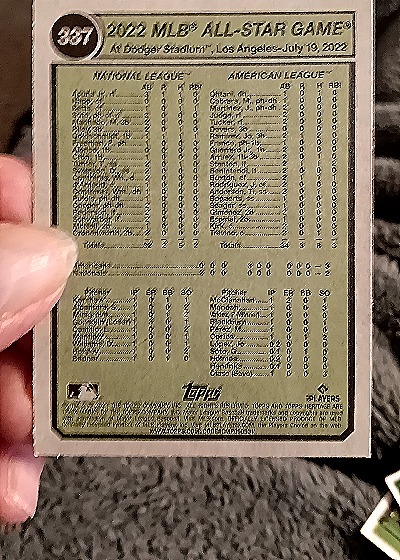 2023 Topps Heritage #337 Joc Pederson / Giancarlo Stanton — back