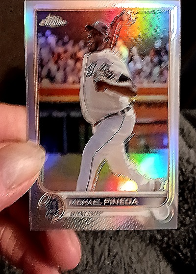 2022 Topps Chrome Update #US284 Michael Pineda — front
