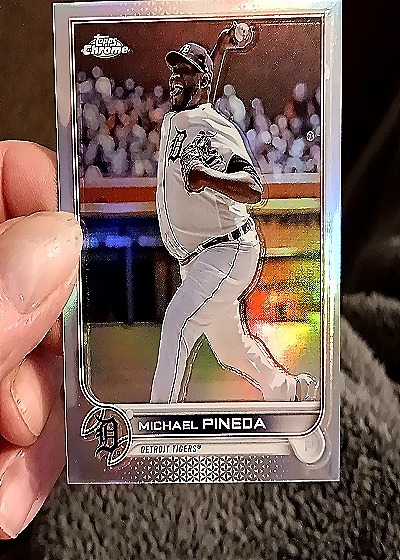 2022 Topps Chrome Update #USC45 Michael Pineda — front