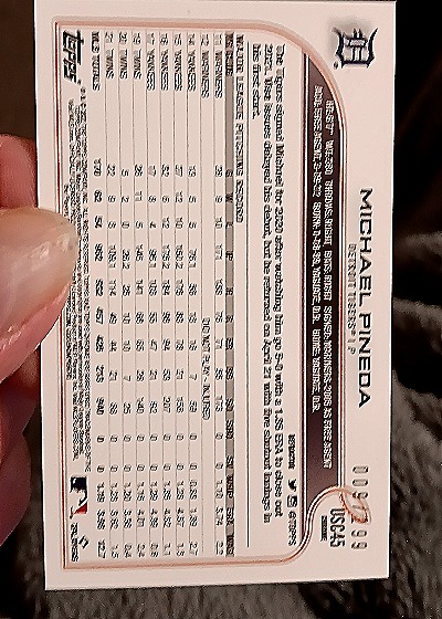 2022 Topps Chrome Update #USC45 Michael Pineda — back