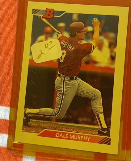 1988 Score #477 Dale Murphy — front