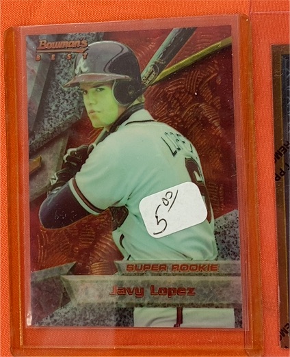 1994 Bowman's Best #85 Javy Lopez — front