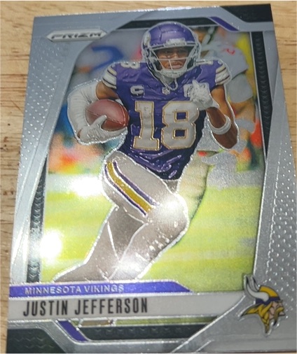 2024 Panini Prizm #187 Justin Jefferson — front
