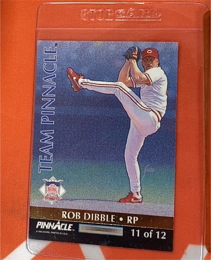 1992 Pinnacle Team Pinnacle #11 Rob Dibble — front