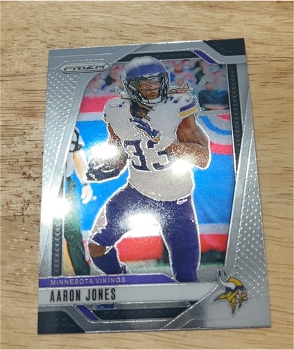 2024 Panini Prizm #186 Aaron Jones — front