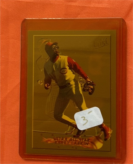 1996 Upper Deck X-Base #UDX-1 Barry Larkin — front