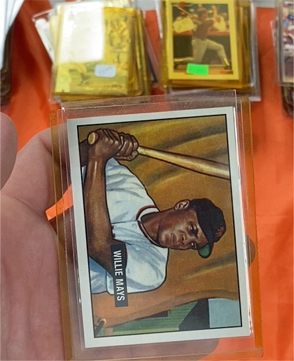 1989 Bowman #1951 Rookie Reprint Willie Mays — front