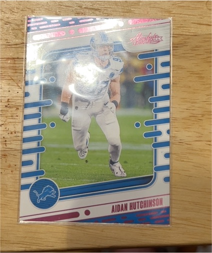 2024 Panini Absolute Football #34 Aidan Hutchinson — front