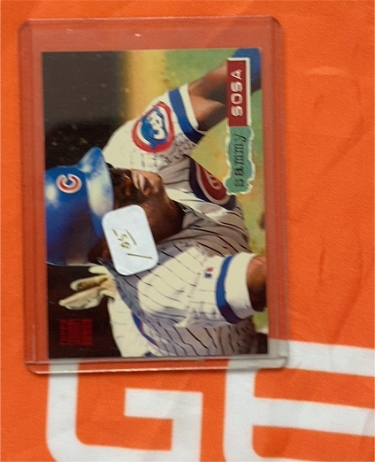 1994 Stadium Club #80 Sammy Sosa — front