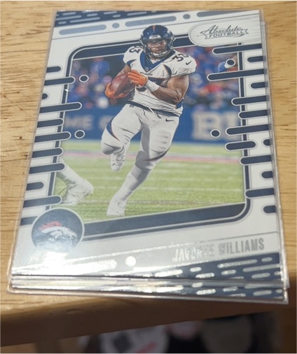 2024 Panini Absolute #31 Javonte Williams — front