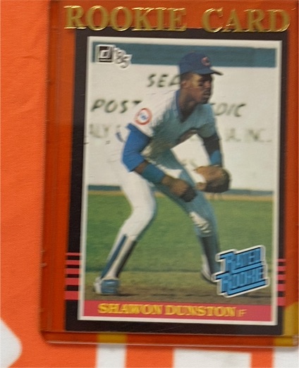 1985 Donruss #39 Shawon Dunston Rookie — front