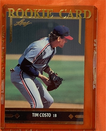 1991 Leaf Gold Rookies #BC18 Tim Costo — front