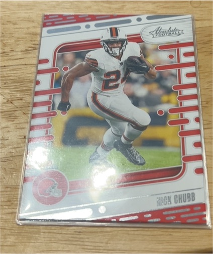 2024 Panini Absolute Football #23 Nick Chubb — front