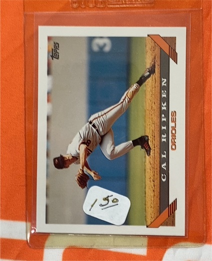 1993 Topps #300 Cal Ripken — front