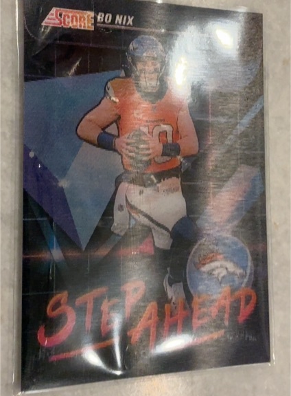 2025 Score Step Ahead #SA-BNX Bo Nix — front
