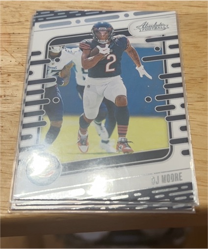2024 Panini Absolute Football #16 D.J. Moore — front