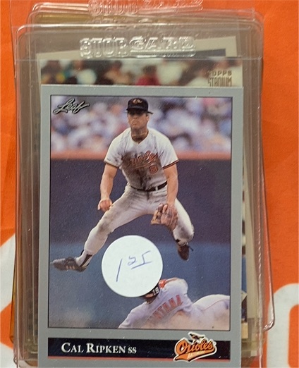 1991 Leaf #unknown Cal Ripken — front