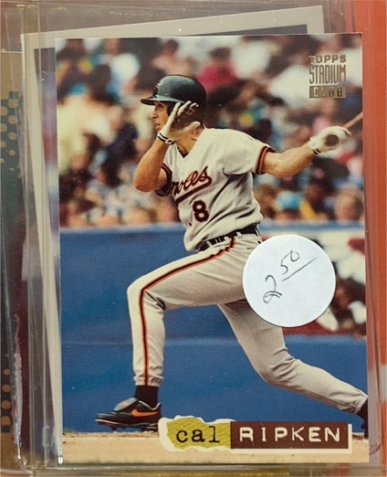 1994 Topps Stadium Club #4 Cal Ripken — front