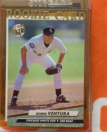 1992 Fleer Ultra #343 Robin Ventura — front