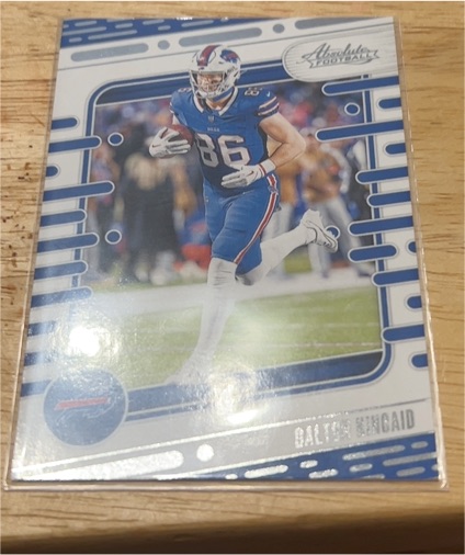 2024 Panini Absolute Football #13 Dalton Kincaid — front