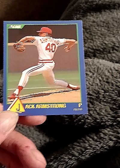 1989 Score Rising Star #89 Jack Armstrong — front