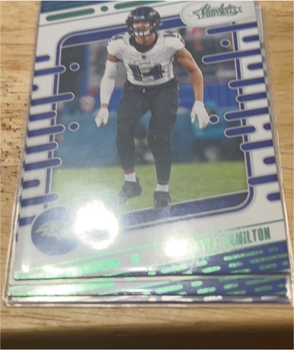 2024 Panini Absolute #10 Kyle Hamilton — front