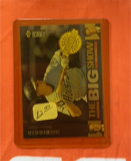 1997 Upper Deck Collector's Choice The Big Show #28 David Bigeio — front