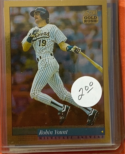 1993 Score Gold Rush #13 Robin Yount — front