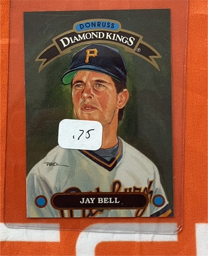 1991 Donruss Diamond Kings #DK-17 Jay Bell — front