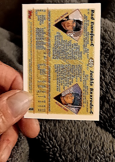 1997 Topps #251 David Hayman / Ron Hartman — back