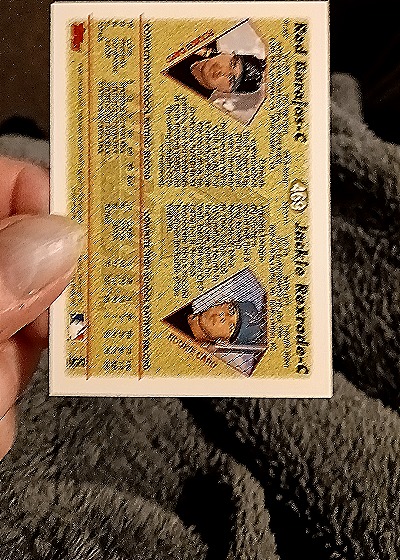 1990 Topps #620 Rickey Henderson — back