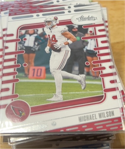 2024 Panini Absolute Football #3 Michael Wilson — front