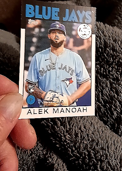 2021 Topps Update #86B-11 Alek Manoah Rookie — front