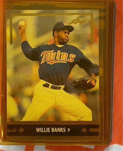 1991 Leaf Gold Rookies #BC5 Willie Banks — front