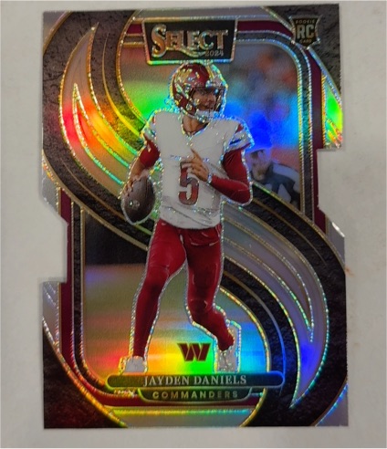 2024 Panini Select Premier Level #112 Jayden Daniels — front