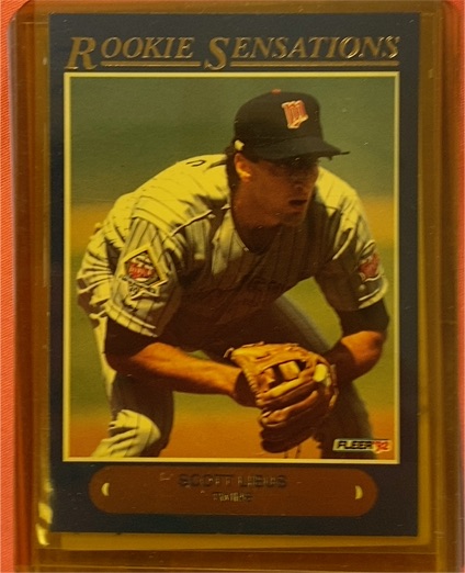 1992 Fleer #20 Scott Leius Rookie Sensations — front