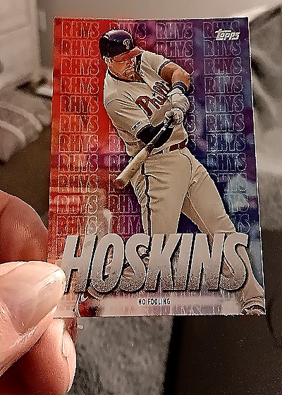2020 Topps Series 1 Rhys Hoskins Highlights #RH-14 — front