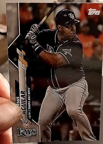 2020 Topps #98 Jesus Aguilar — front