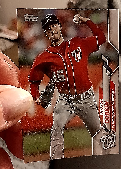 2020 Topps #265 Patrick Corbin — front