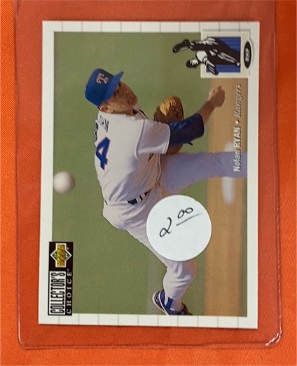 1994 Upper Deck Collector's Choice #249 Nolan Ryan — front