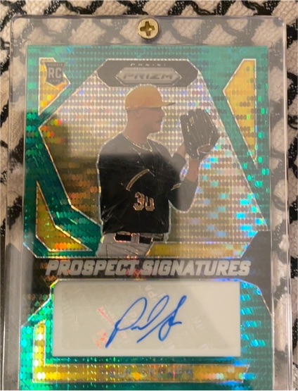 2024 Panini Prizm #04 Paul Skenes Prospect Signatures — front