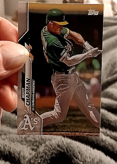 2020 Topps #127 Matt Chapman — front