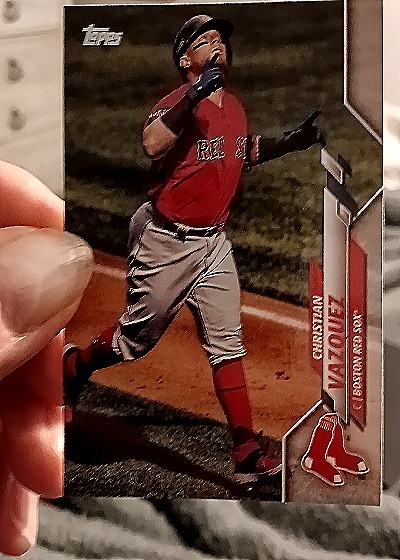2020 Topps #63 Christian Vazquez — front