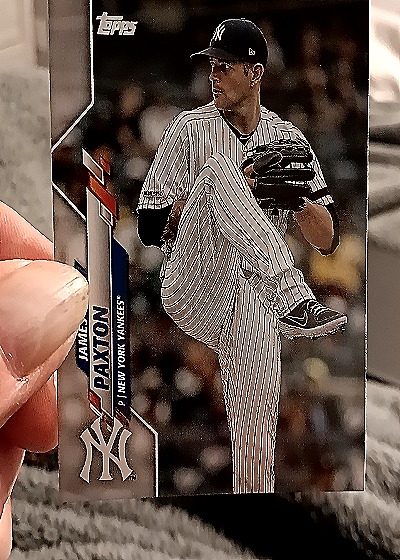 2020 Topps #68 James Paxton — front