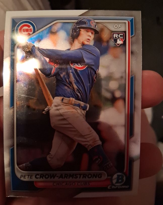 2024 Bowman Chrome #45 Pete Crow-Armstrong — front