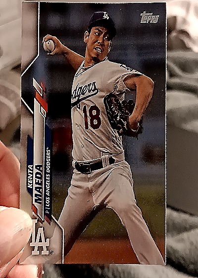 2020 Topps Series 1 #120 Kenta Maeda — front